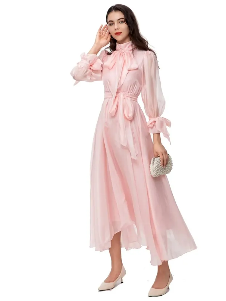 Flare Sleeve Women's Midi Dress