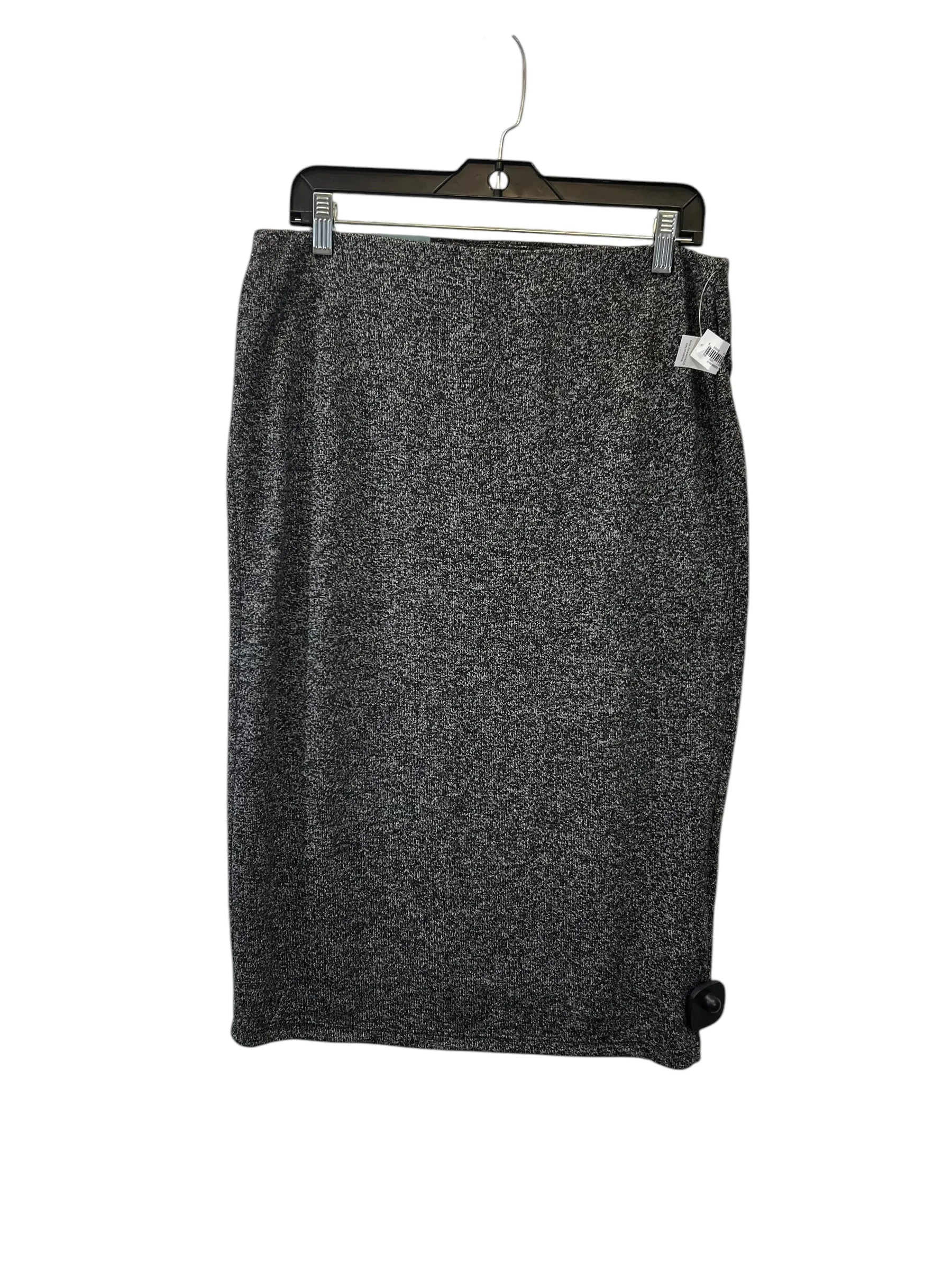 Skirt Maxi By Old Navy In Black & Grey, Size: L