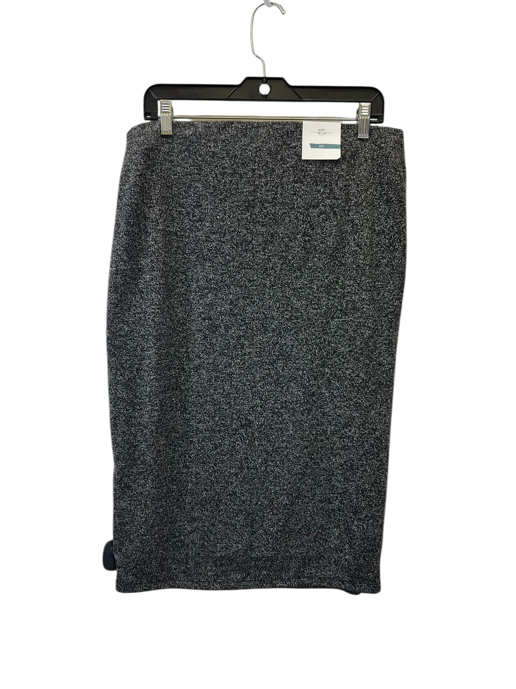 Skirt Maxi By Old Navy In Black & Grey, Size: L