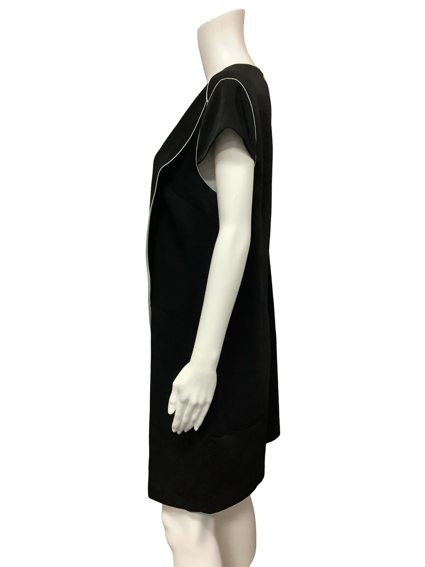 Ted Baker Crew Neck Midi Dress Size: S, 4